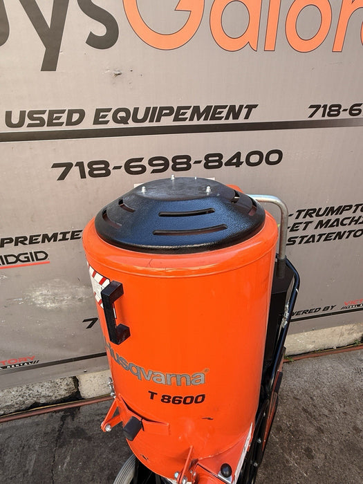 2021 Husqvarna T8600 480V Hepa Dust Extractor Dust Coillector Vacuum 112HRS