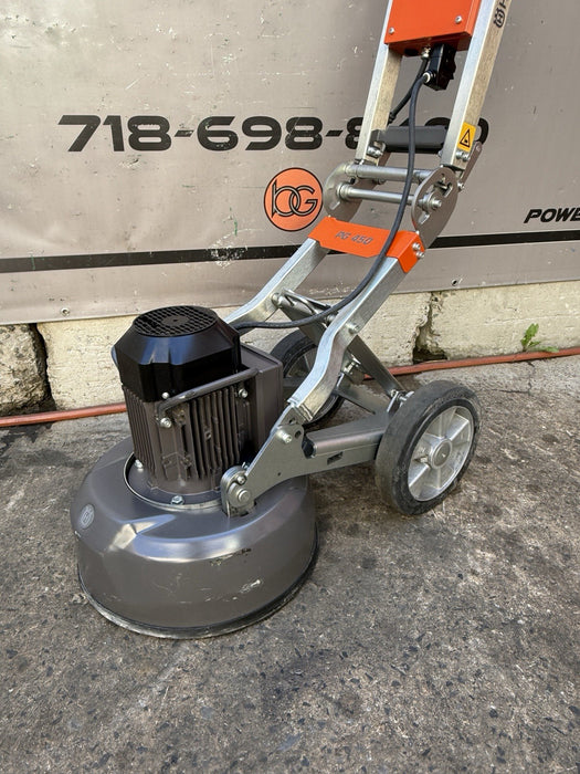 Husqvarna PG450 Concrete Floor Grinder PG 450 2022 29HRS DEMO MINT