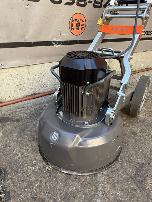 Husqvarna PG450 Concrete Floor Grinder PG 450 2022 29HRS DEMO MINT