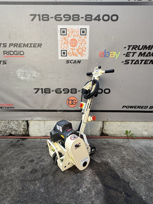 2022 Edco CPL8-1.5B Electric 8" Walk-Behind Concrete Planer Resurfacer DEMO