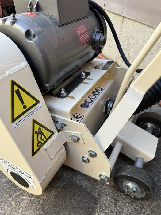 2022 Edco CPL8-1.5B Electric 8" Walk-Behind Concrete Planer Resurfacer DEMO