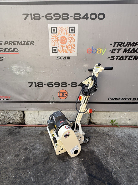 2023 Edco CPL8-1.5B Electric 8" Walk-Behind Concrete Planer Resurfacer DEMO