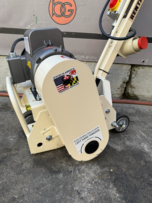 2023 Edco CPL8-1.5B Electric 8" Walk-Behind Concrete Planer Resurfacer DEMO