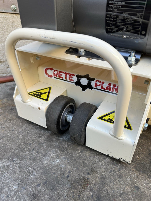 2023 Edco CPL8-1.5B Electric 8" Walk-Behind Concrete Planer Resurfacer DEMO
