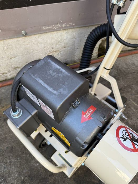 2023 Edco CPL8-1.5B Electric 8" Walk-Behind Concrete Planer Resurfacer DEMO