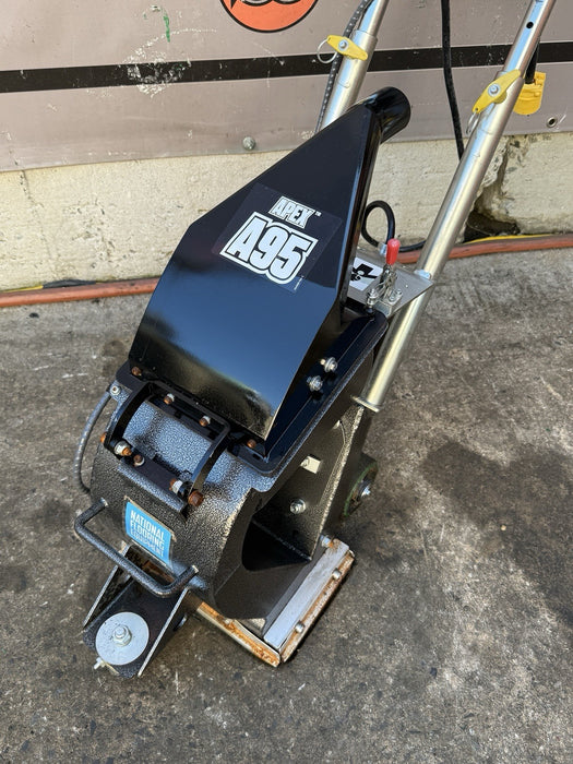 National A95 3395 Shot Blaster  Demo Machine 9 Hours Mint Condition MINT