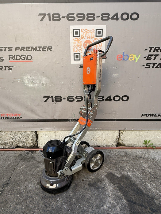 HUSQVARNA PG280 Concrete Grinder Walk-Behind Single-Disc 120V 2016 171HRS DEMO
