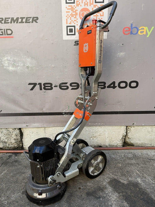 HUSQVARNA PG280 Concrete Grinder Walk-Behind Single-Disc 120V 2016 171HRS DEMO