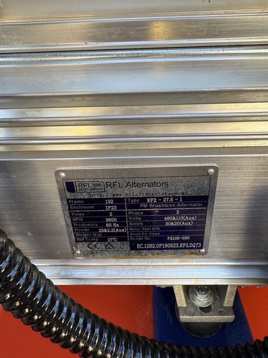Makinex 23Kw 480V Gasoline Portable Dual Phase Generator MINT CONDITION 💥✅ 2021