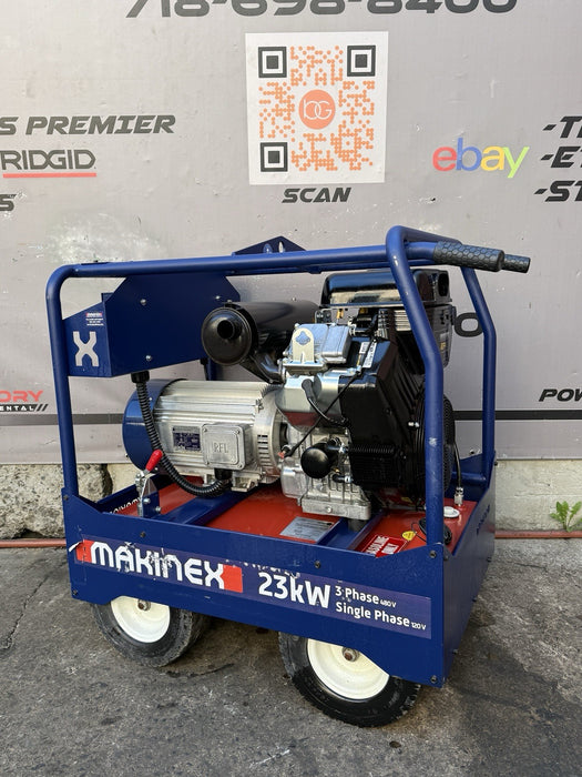 Makinex 23Kw 480V Gasoline Portable Dual Phase Generator MINT CONDITION 💥✅ 2021