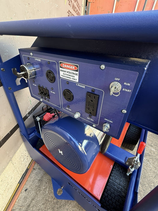 Makinex 23Kw 480V Gasoline Portable Dual Phase Generator MINT CONDITION 💥✅ 2021