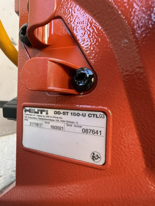 HILTI DD 150-U DIAMOND CORE DRILL CONCRETE RIG 2021 Model MINT 💥