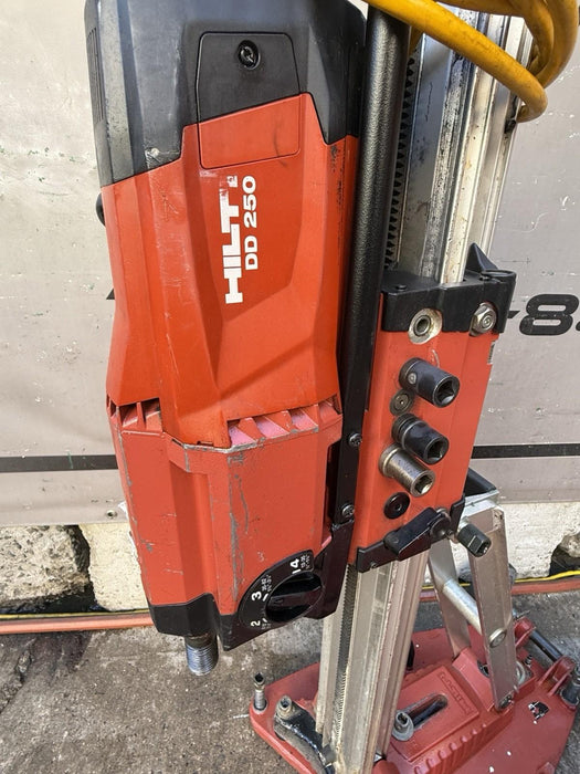 HILTI DD250 CORE DRILL With Stand Core Bits Great Condition Tested And Ready 💥
