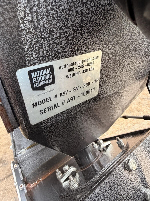 National A97 Shot Blaster Blastpro Demo Machine 0.1 Hours Mint Condition DEMO