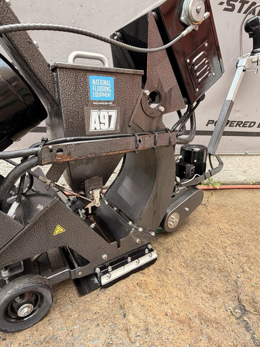 National A97 Shot Blaster Blastpro Demo Machine 0.1 Hours Mint Condition DEMO