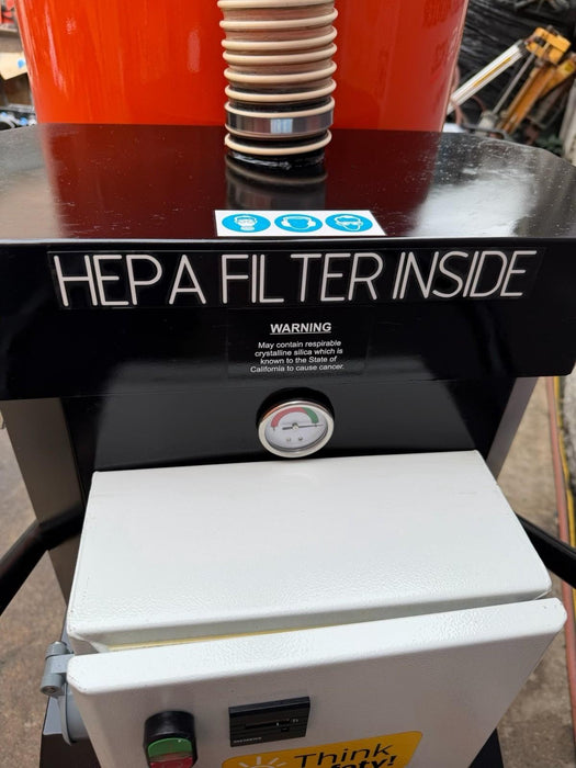2021 Husqvarna T8600 480V Hepa Dust Extractor Dust Coillector Vacuum 3HRS