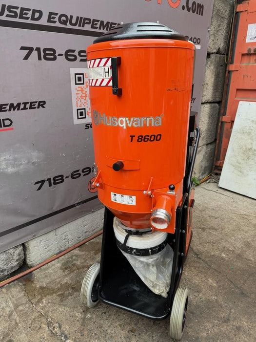 2021 Husqvarna T8600 480V Hepa Dust Extractor Dust Coillector Vacuum 3HRS