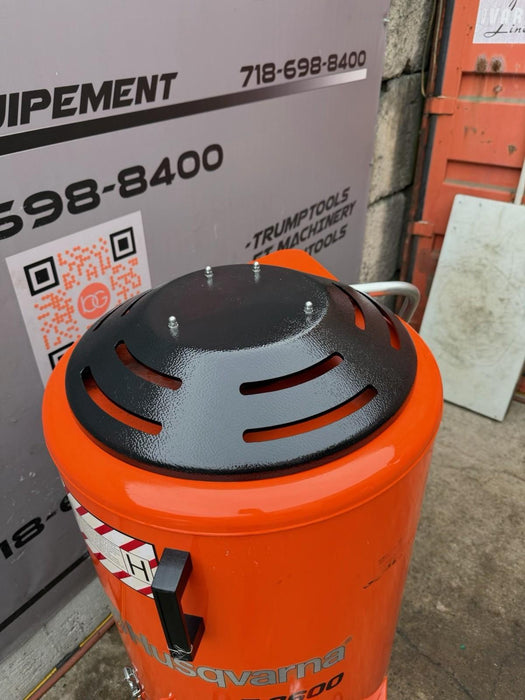 2021 Husqvarna T8600 480V Hepa Dust Extractor Dust Coillector Vacuum 3HRS