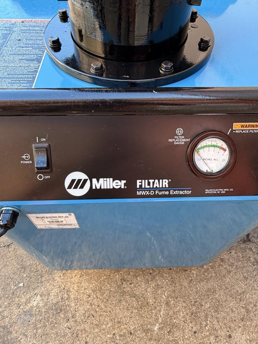 Miller Fume Extractor FILTAIR MWX-D 951507 Great Shape and Suction 💥