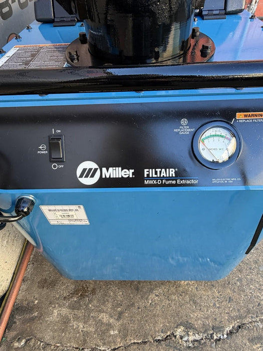 Miller Fume Extractor FILTAIR MWX-D 951507 Great Shape and Suction 💥