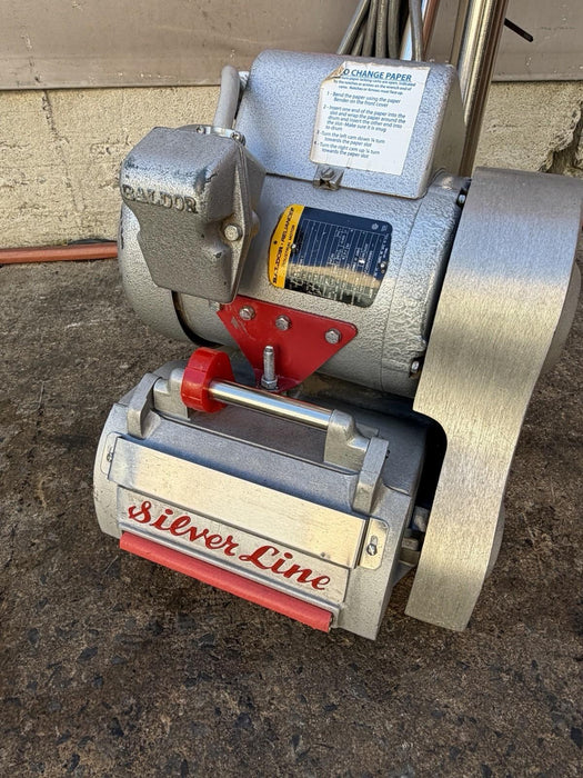 Essex Silver Line Silverline SL-8 Floor Sander 8 inch. 120 Volts Works Fine