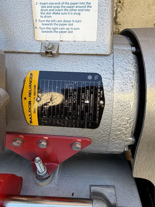 Essex Silver Line Silverline SL-8 Floor Sander 8 inch. 120 Volts Works Fine