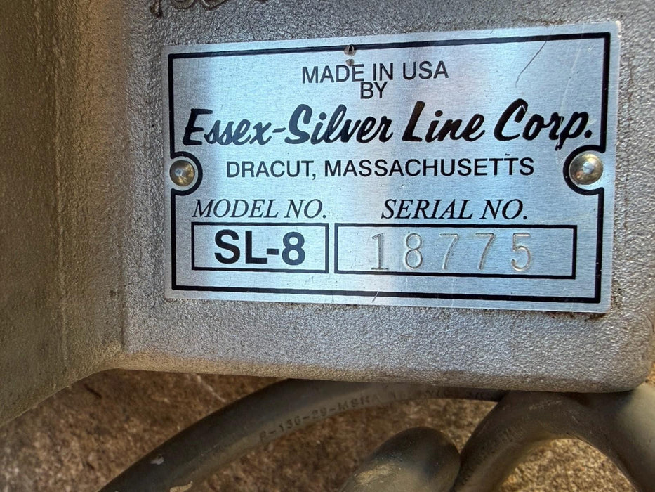 Essex Silver Line Silverline SL-8 Floor Sander 8 inch. 120 Volts Works Fine