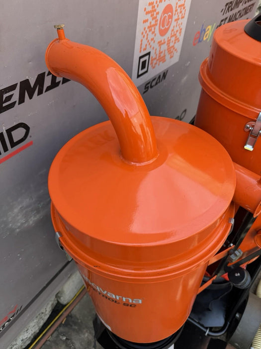 2023 Husqvarna T4000P Dust Soff Cut Extractor Collector Vacuum Honda 56 HRS MINT