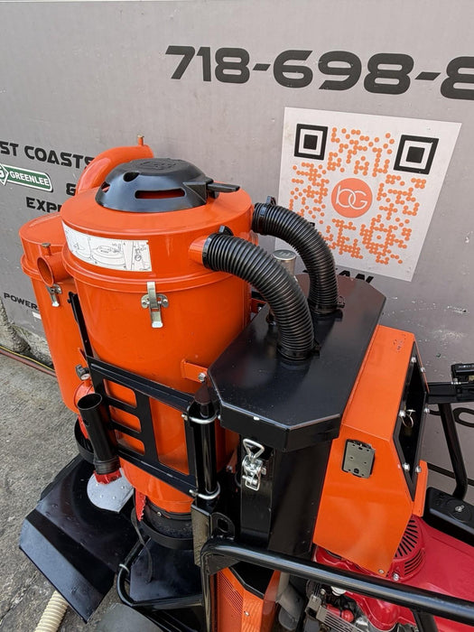 2023 Husqvarna T4000P Dust Soff Cut Extractor Collector Vacuum Honda 56 HRS MINT