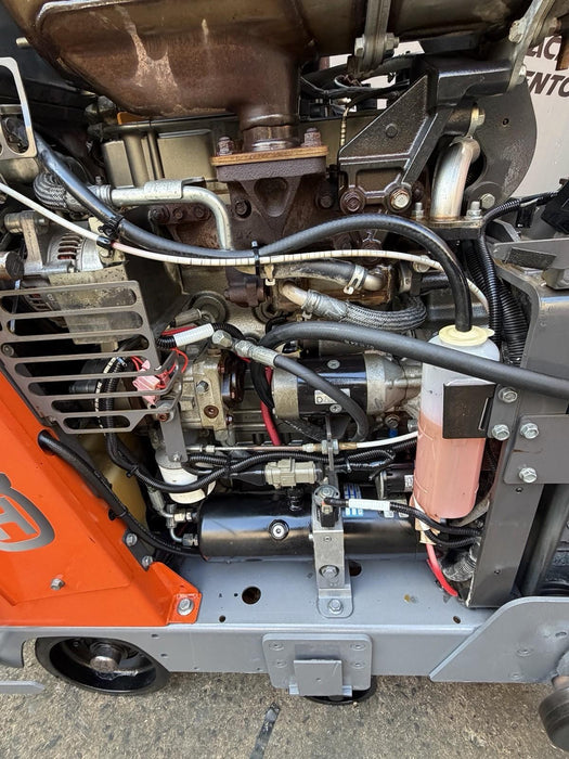 Husqvarna FS-5000D Walk Behind Concrete Saw 2019 Model only 346Hours 3 Speed