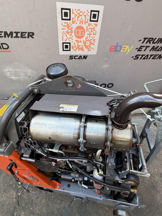 Husqvarna FS-5000D Walk Behind Concrete Saw 2019 Model only 346Hours 3 Speed