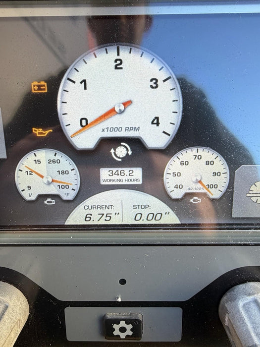 Husqvarna FS-5000D Walk Behind Concrete Saw 2019 Model only 346Hours 3 Speed