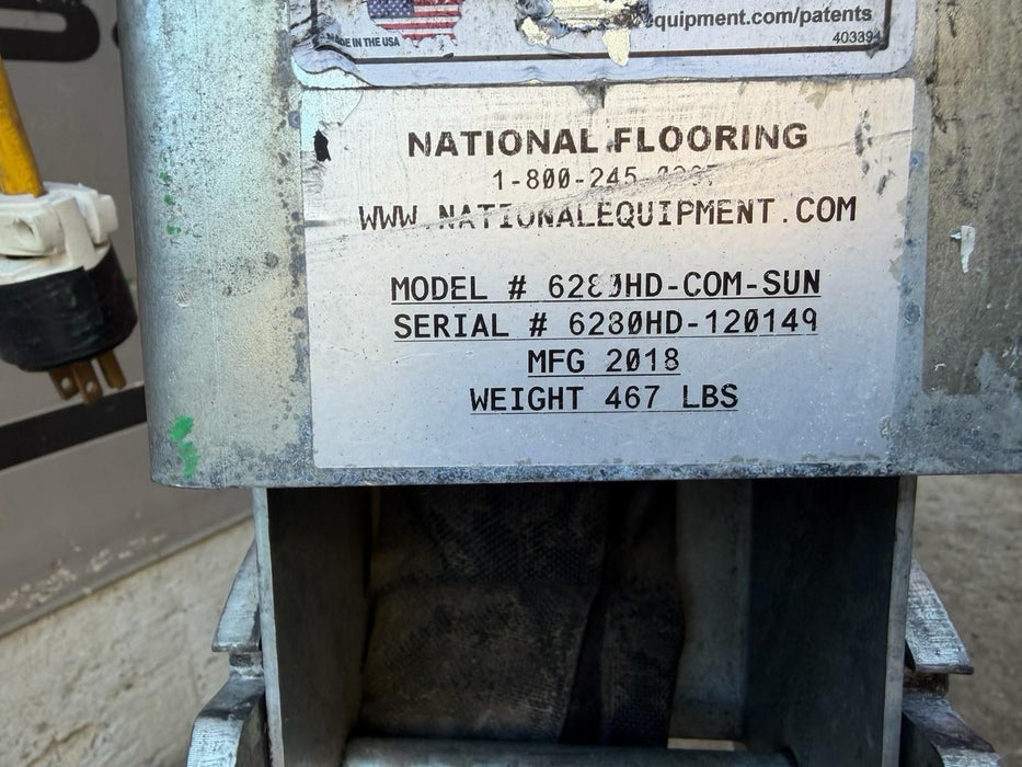 National Flooring Equipment Self-Propelled Floor Tile Scraper Model 6280HD ett2