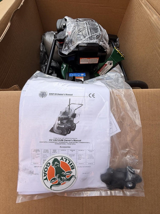 KV601SP  Billy Goat Leaf  Litter vacuum Self Propelled Briggs Engine 2023 New 2