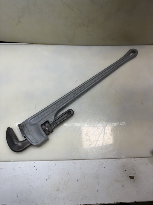 Rigid 36” Aluminum Straight Pipe Wrench (Model 836) Mint Condition et3