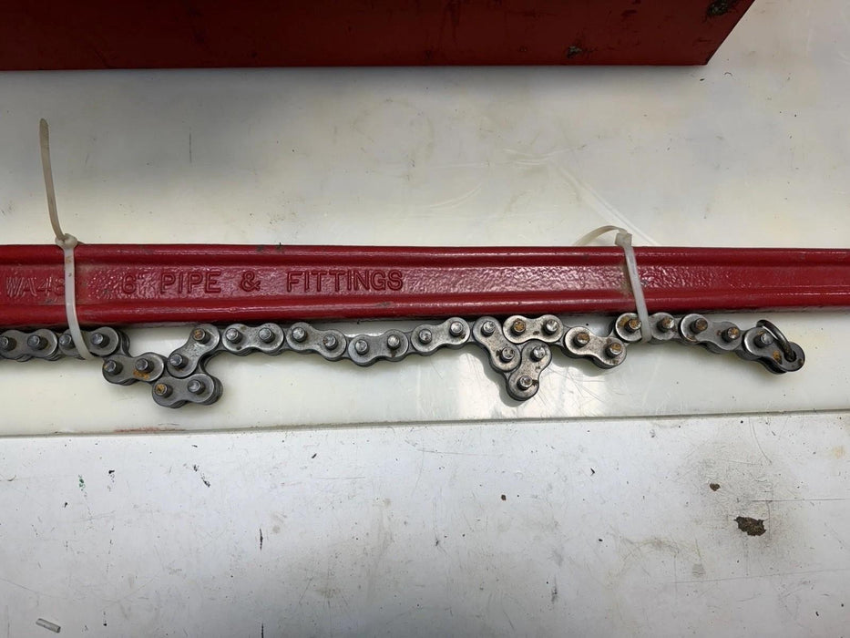 Reed WA48 Heavy Duty Pipe Chain Wrench, 1" to 6" Pipe capacity