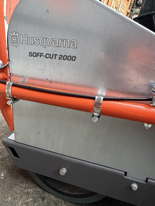 2022 Husqvarna Softcut 2000 Walk Behind Saw Mint Condition  Road Saw Target New