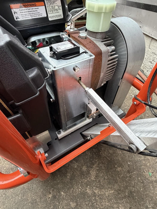 2022 Husqvarna Softcut 2000 Walk Behind Saw Mint Condition  Road Saw Target New