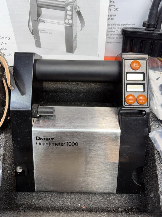 Quantimeter 1000 Gas Detection Unit/Accuro Pump 4056570 Dräger