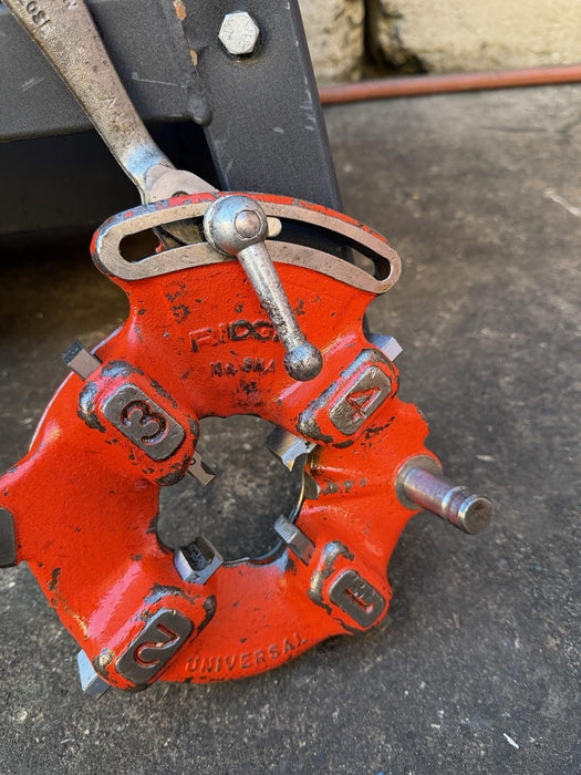 Refurbish Ridgid 535 V3 Pipe Threader 1/2"-2" Threading Machine 811A Dies Cart bg21