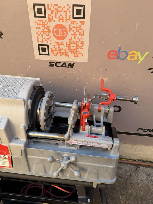 Refurbish Ridgid 535 V3 Pipe Threader 1/2"-2" Threading Machine 811A Dies Cart bg21