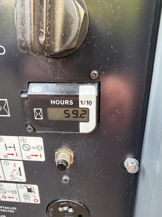 2021 Wacker Neuson GPS9700A 9,700W Portable Generator Honda Gas Genset 59HRS