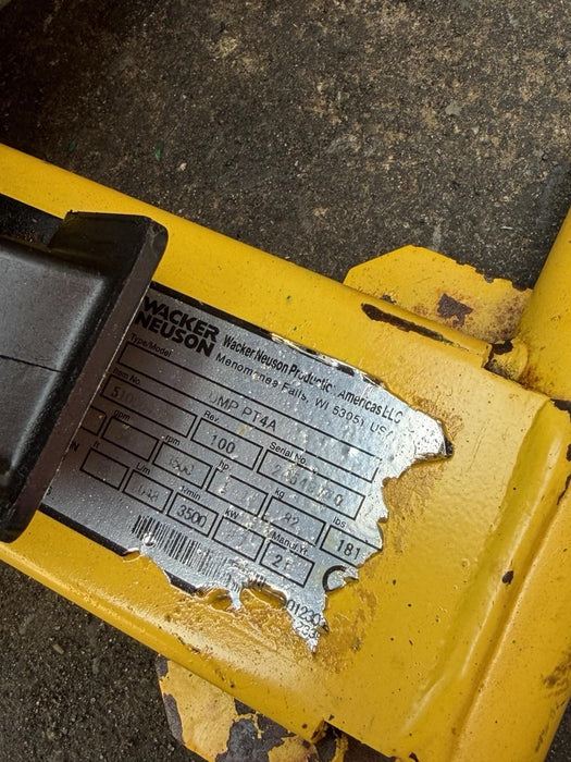 2021 Wacker Neuson PT4A 4" Portable Self-Priming Trash Water Pump Honda bidadoo