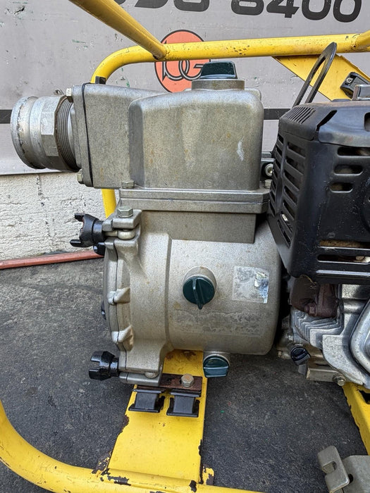 2021 Wacker Neuson PT4A 4" Portable Self-Priming Trash Water Pump Honda bidadoo