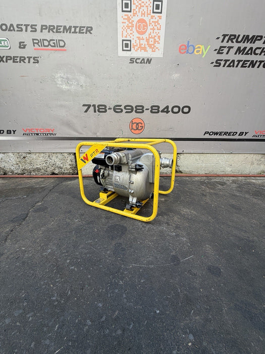 2021 Wacker Neuson PT2A 2" Portable Water Pump Honda GX160 4.8HP