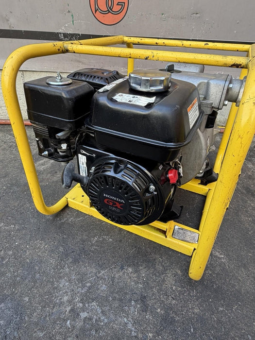 2021 Wacker Neuson PT2A 2" Portable Water Pump Honda GX160 4.8HP