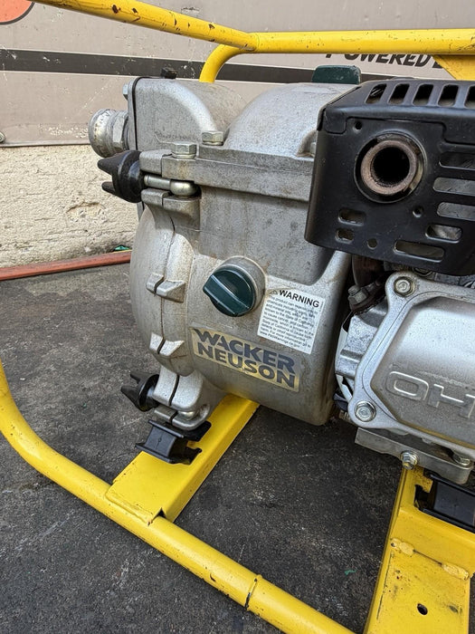 2021 Wacker Neuson PT2A 2" Portable Water Pump Honda GX160 4.8HP