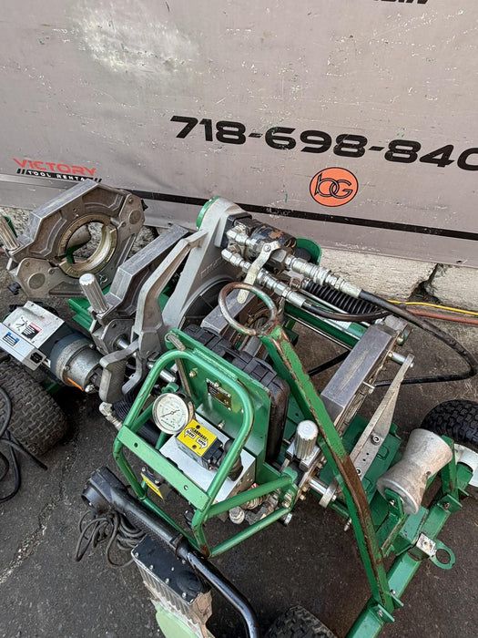 McElroy Fusion Machine McElroy 28 With Heater 6&8 Inch Inserts Mint Shape 311HRS