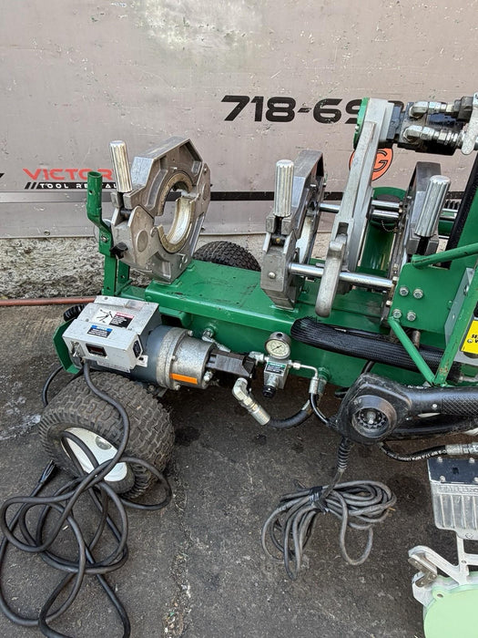 McElroy Fusion Machine McElroy 28 With Heater 6&8 Inch Inserts Mint Shape 311HRS