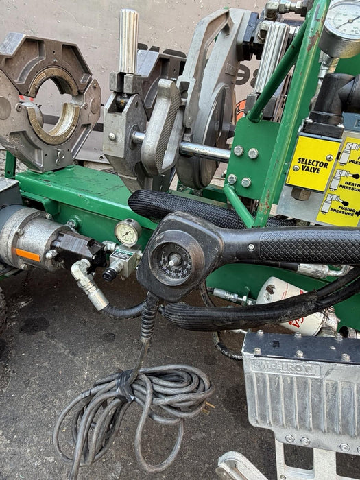 McElroy Fusion Machine McElroy 28 With Heater 6&8 Inch Inserts Mint Shape 311HRS